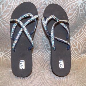 Womens Teva Mush Mandalyn Wedge Ola 2 Mosaic Blue